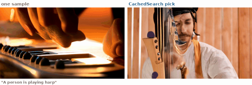 A person is playing harp
