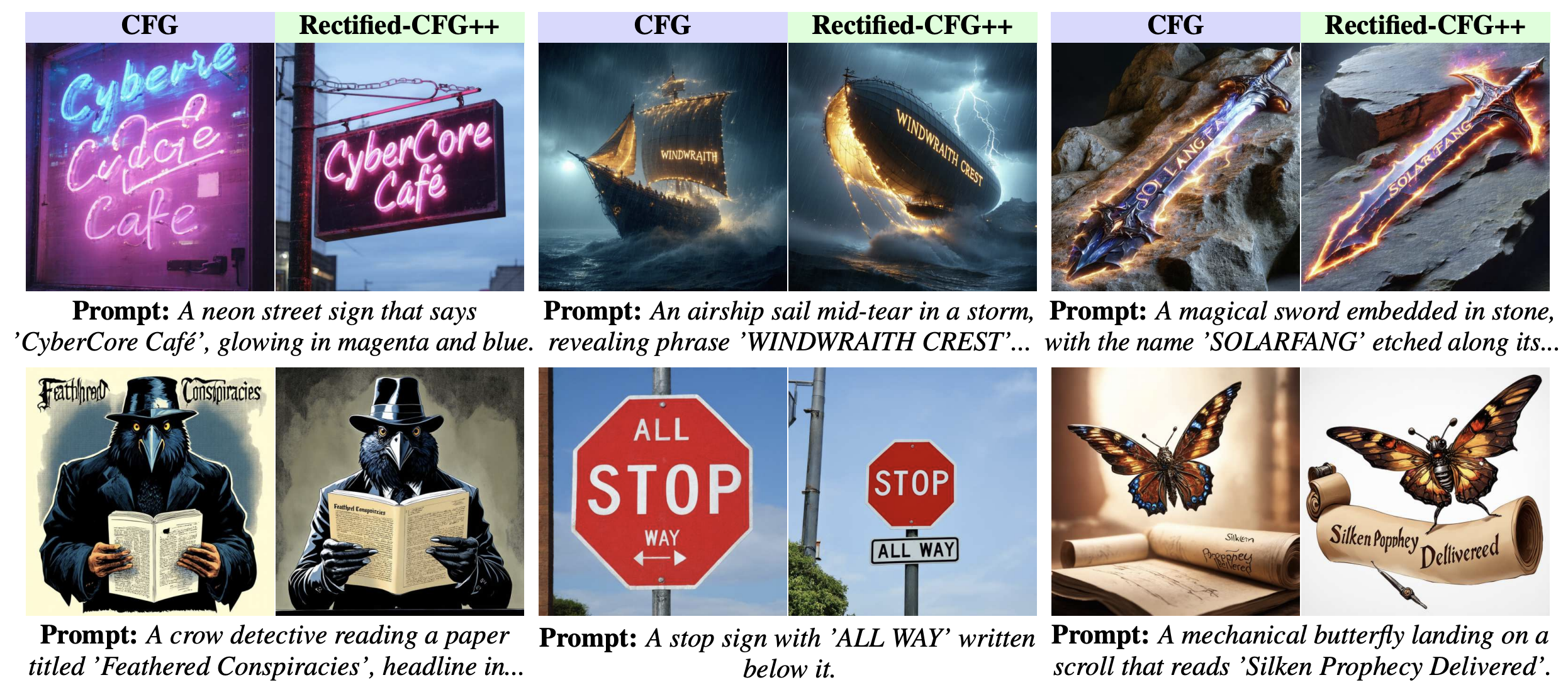 Text Legibility Comparison