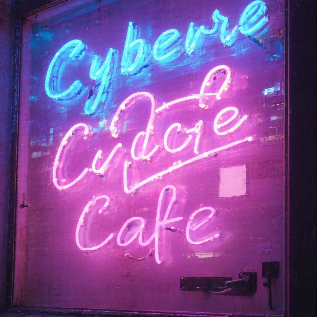 Neon sign with standard CFG